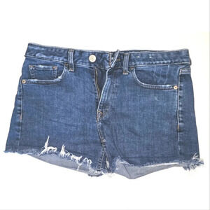 Express Cut Off Denim Shorts